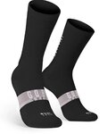 GOBIK Klassische Fahrradsocken - SUPERB EXTRA LONG - Schwarz