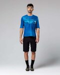 GOBIK Kurzarm Fahrrad-Shirt - VOLT - Blau
