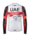 GOBIK Langarm Fahrradtrikot für den Winter - UAE 2022 PACER - Weiß/Rot