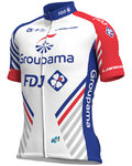 ALÉ Kurzarm Fahrradtrikot - GROUPAMA FDJ 2018 - Weiß/Blau/Rot