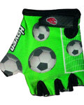 HAVEN Fingerlose Fahrradhandschuhe - DREAM KIDS - Grün/Weiß/Schwarz