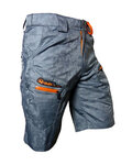 HAVEN Fahrradshorts ohne Träger - WANDERER II - Orange/Grau