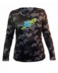 HAVEN MTB Radtrikot und Hose - PEARL NEO LONG - Schwarz