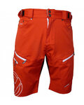 HAVEN Fahrradshorts ohne Träger - NAVAHO SLIMFIT - Weiß/Rot