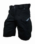 HAVEN Fahrradshorts ohne Träger - CUBES BLACKIES - Schwarz
