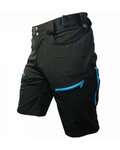 HAVEN Fahrradshorts ohne Träger - NAVAHO SLIMFIT - Schwarz/Blau