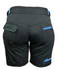 HAVEN Fahrradshorts ohne Träger - AMAZON LADY - Schwarz/Blau