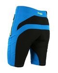 HAVEN Fahrradshorts ohne Träger - ENERGY LADY - Blau/Gelb