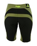 HAVEN Fahrradshorts ohne Träger - ENERGY LADY - Grün/Gelb