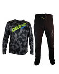 HAVEN MTB Radtrikot und Hose - CUBES NEO LONG - Schwarz