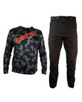 HAVEN MTB Radtrikot und Hose - CUBES NEO LONG - Schwarz