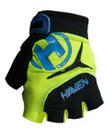 HAVEN Fingerlose Fahrradhandschuhe - DEMO KIDS - Grün/Blau