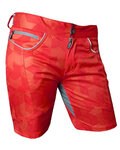 HAVEN Fahrradshorts ohne Träger - PEARL NEO LADY - Rot