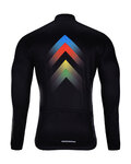 HOLOKOLO Langarm Fahrradtrikot für den Winter - HYPER WINTER  - Schwarz/mehrfarbig