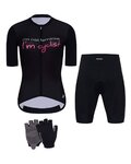 HOLOKOLO Fahrrad-Multipack - CYCLIST ELITE LADY - Schwarz