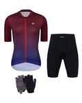 HOLOKOLO Fahrrad-Multipack - INFINITY LADY - Blau/Schwarz/bordeaux