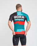 BONAVELO Kurzarm Fahrradtrikot - BORA 2023 - Schwarz/Grün/Rot