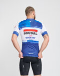 BONAVELO Kurzarm Fahrradtrikot - SOUDAL QUICK-STEP 24 - Weiß/Blau
