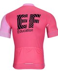 BONAVELO Kurzarm Fahrradtrikot - EDUCATION-EASYPOST 2023 - Rosa/Schwarz