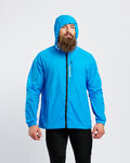 HOLOKOLO Winddichte Fahrradjacke - WIND/RAIN - Blau