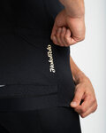 HOLOKOLO Kurzarm Fahrradtrikot - VICTORIOUS GOLD - Schwarz