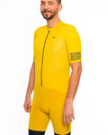 HOLOKOLO Kurzarm Radtrikot und Shorts - VICTORIOUS - Gelb