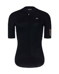 HOLOKOLO Kurzarm Fahrradtrikot - VICTORIOUS GOLD LADY - Schwarz