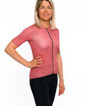 HOLOKOLO Kurzarm Radtrikot und Shorts - VICTORIOUS LADY - Schwarz/Rot