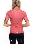 HOLOKOLO Kurzarm Radtrikot und Shorts - VICTORIOUS LADY - Schwarz/Rot