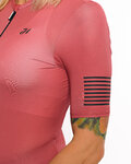 HOLOKOLO Kurzarm Fahrradtrikot - VICTORIOUS LADY - Rot