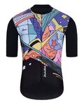 HOLOKOLO Kurzarm Fahrradtrikot - FANTASY ELITE - Schwarz/mehrfarbig