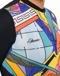 HOLOKOLO Kurzarm Fahrradtrikot - FANTASY ELITE - Schwarz/mehrfarbig