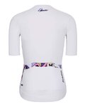 HOLOKOLO Kurzarm Radtrikot und Shorts - FANTASY ELITE LADY - Weiß/Schwarz/mehrfarbig