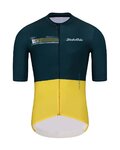 HOLOKOLO Kurzarm Fahrradtrikot - VIBES - Grün/Gelb