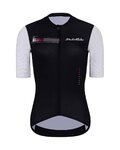 HOLOKOLO Kurzarm Fahrradtrikot - VIBES LADY - Weiß/Schwarz