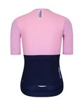 HOLOKOLO Kurzarm Radtrikot und Shorts - VIBES LADY - Rosa/Blau/Schwarz