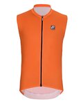 HOLOKOLO ärmelloses Trikot und kurze Hose - AIRFLOW - Orange/Schwarz
