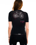 HOLOKOLO Kurzarm Fahrradtrikot - CYCLIST ELITE LADY - Rosa/Schwarz/Weiß