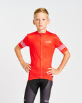 HOLOKOLO Kurzarm Fahrradtrikot - FLOW JUNIOR - mehrfarbig/Rot