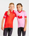HOLOKOLO Kurzarm Fahrradtrikot - FLOW JUNIOR - mehrfarbig/Rot