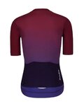 HOLOKOLO Kurzarm Fahrradtrikot - INFINITY LADY - Blau/bordeaux