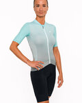 HOLOKOLO Kurzarm Fahrradtrikot - INFINITY LADY - Hellblau