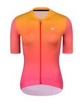 HOLOKOLO Kurzarm Fahrradtrikot - INFINITY LADY - Rosa/Orange