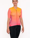 HOLOKOLO Kurzarm Fahrradtrikot - INFINITY LADY - Rosa/Orange