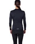 HOLOKOLO Langarm Fahrradtrikot für den Sommer - VICTORIOUS GOLD ELITE LADY - Schwarz
