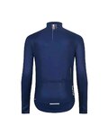 HOLOKOLO Langarm Fahrradtrikot für den Winter - VIBES WINTER - Blau
