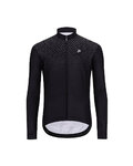 HOLOKOLO Langarm Fahrradtrikot für den Winter - STARLIGHT WINTER - Schwarz