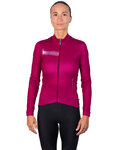 HOLOKOLO Langarm Fahrradtrikot für den Winter - VIBES LADY WINTER - Rosa