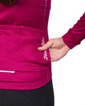 HOLOKOLO Langarm Fahrradtrikot für den Winter - VIBES LADY WINTER - Rosa