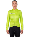 HOLOKOLO Langarm Fahrradtrikot für den Winter - VIBES LADY WINTER - Gelb